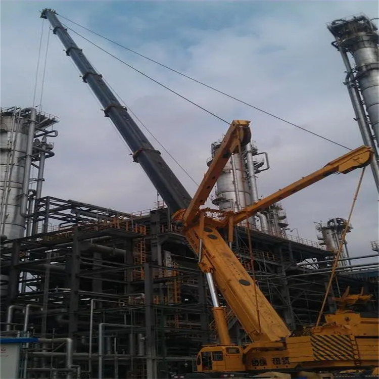 马鞍山雨山厂房钢结构吊装租赁多少吨吊车合适？